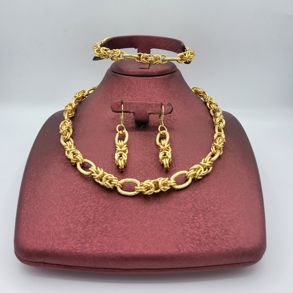 Parure Palmier – 3 pièces